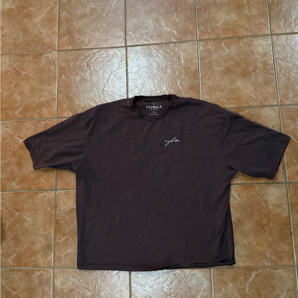 YoungLA Men's Dark Gray Tee
